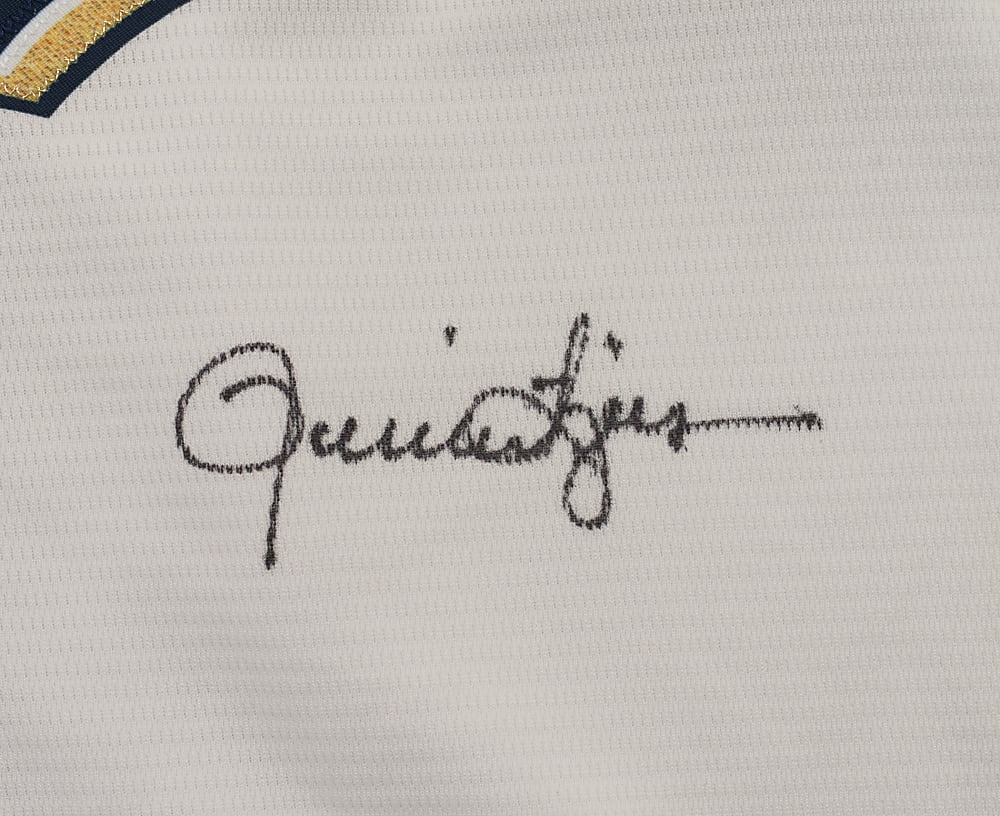 Rollie Fingers Signed Milwaukee Brewers Jersey Pair