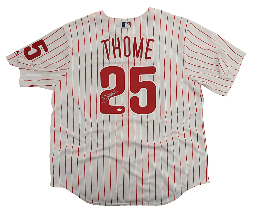 Jim Thome Signed Philadelphia Phillies Jersey