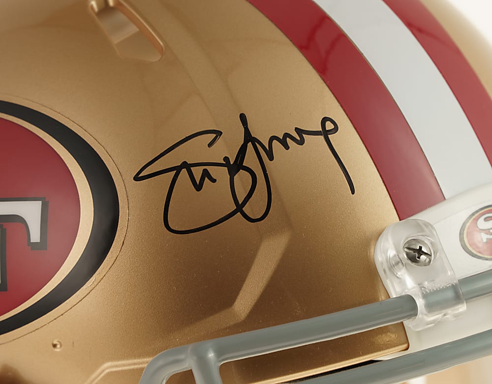 Steve Young Signed San Francisco 49ers Helmet