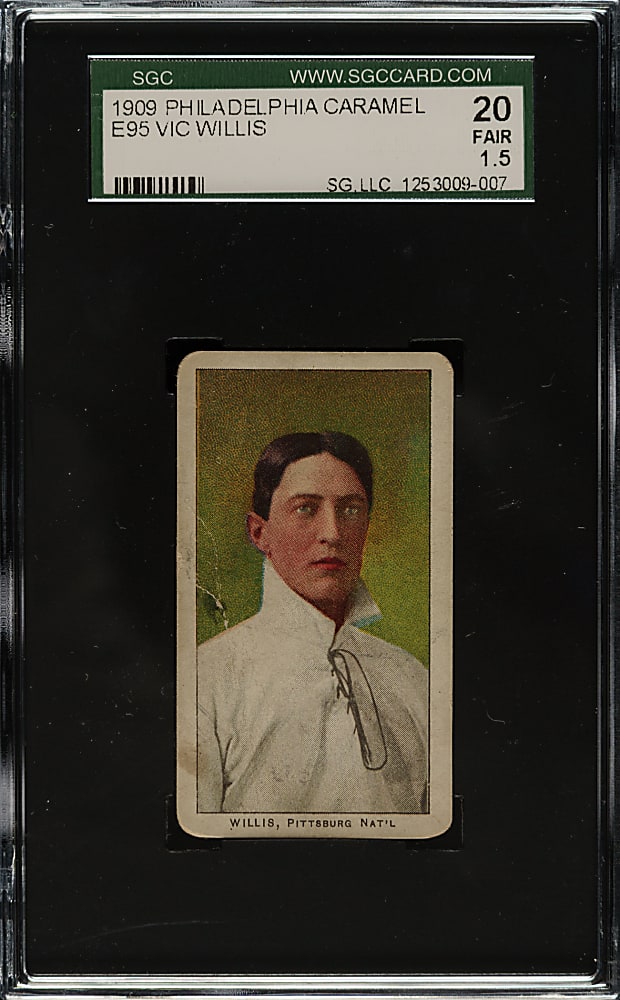 1909 E95 Philadelphia Caramel Vic Willis SGC FAIR 20