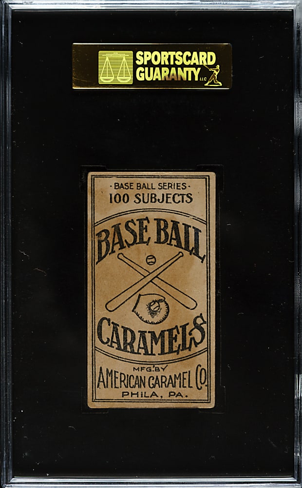 1910 E90-2 American Caramel Sam Leever SGC GOOD 30