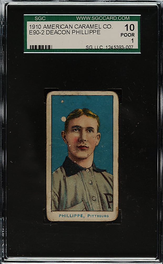 1910 E90-2 American Caramel Deacon Phillippe SGC POOR 10