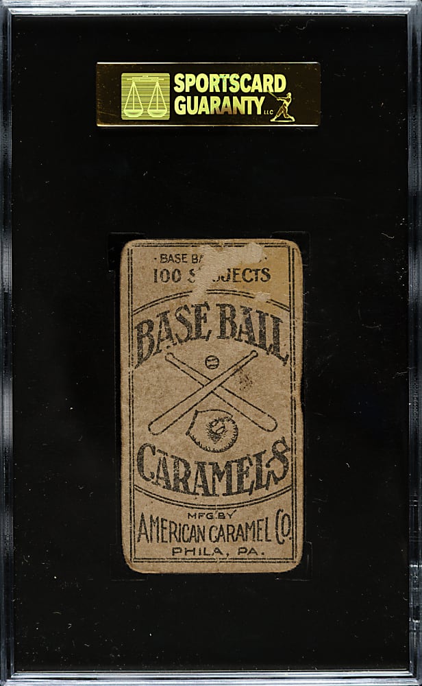 1910 E90-2 American Caramel Tommy Leach SGC POOR 10