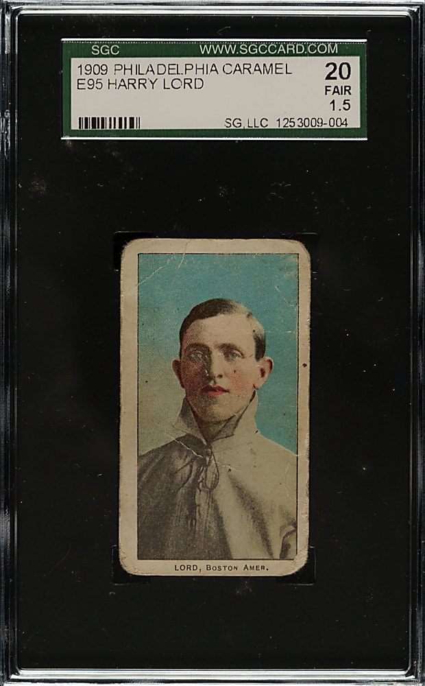 1909 E95 Philadelphia Caramel Harry Lord SGC FAIR 20