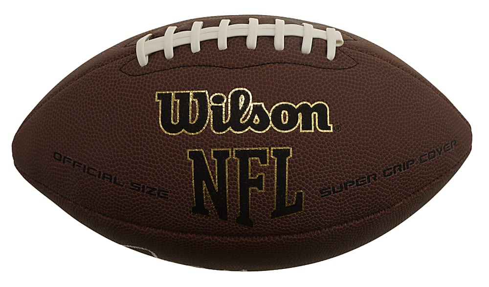 Joe Greene Signed Football with "HOF 87'" Inscription