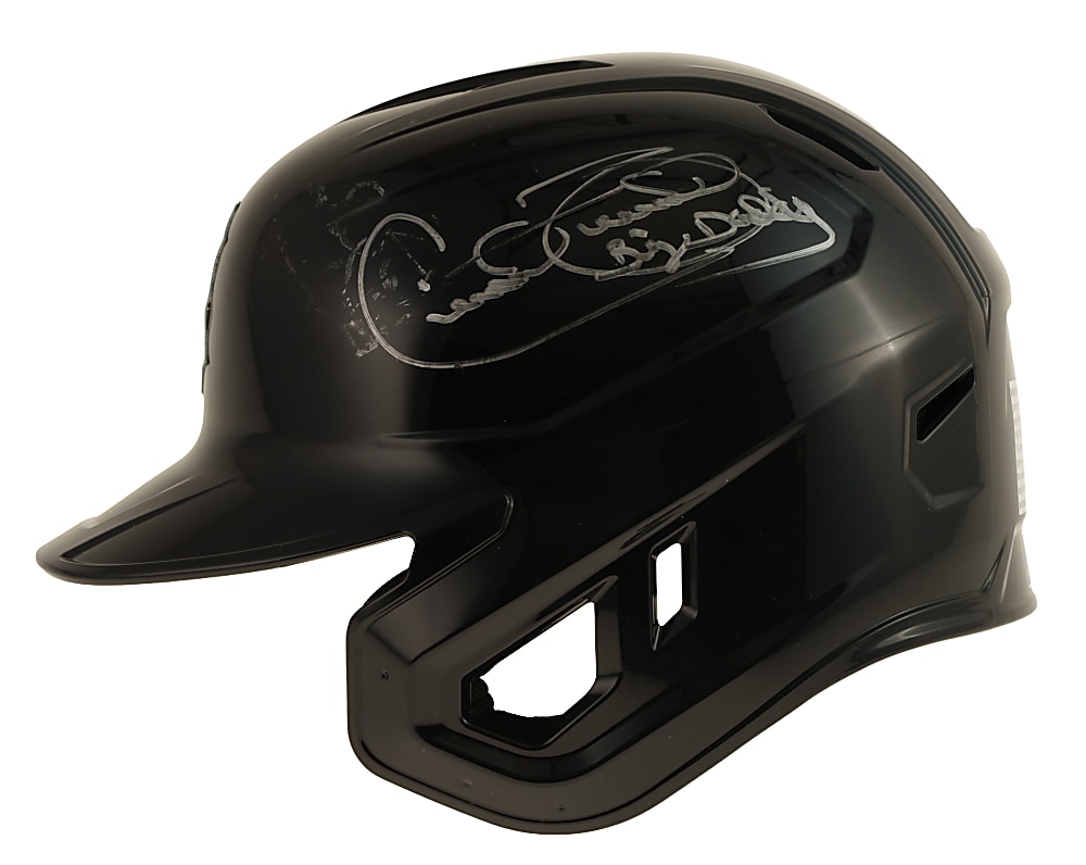 Cecil Fielder Signed Detroit Tigers Helmet with "Big Daddy" Inscription