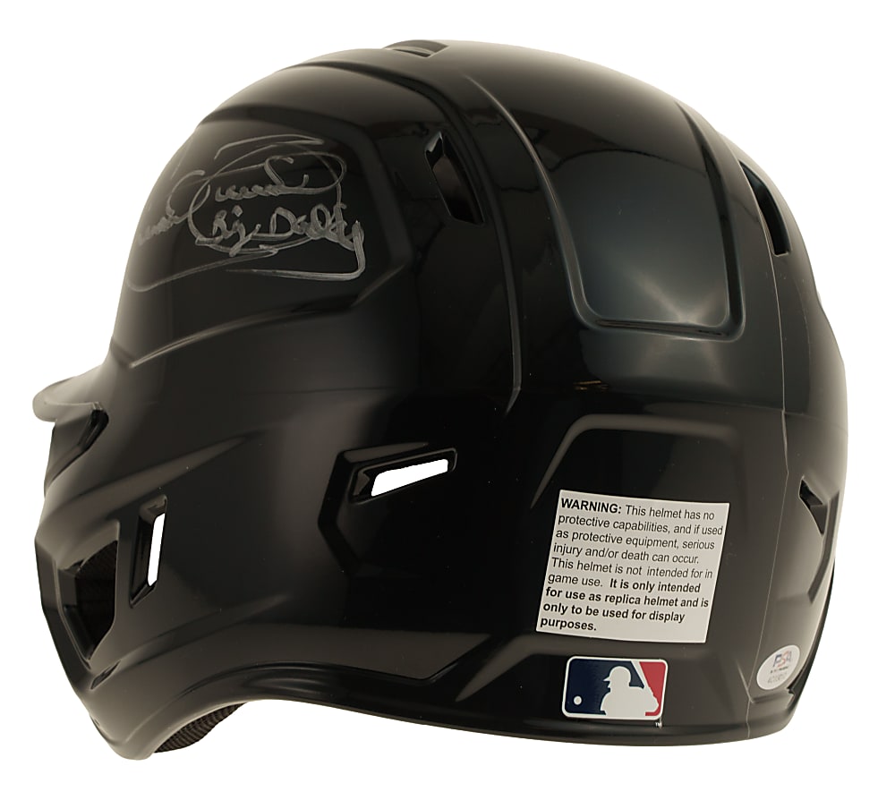Cecil Fielder Signed Detroit Tigers Helmet with "Big Daddy" Inscription