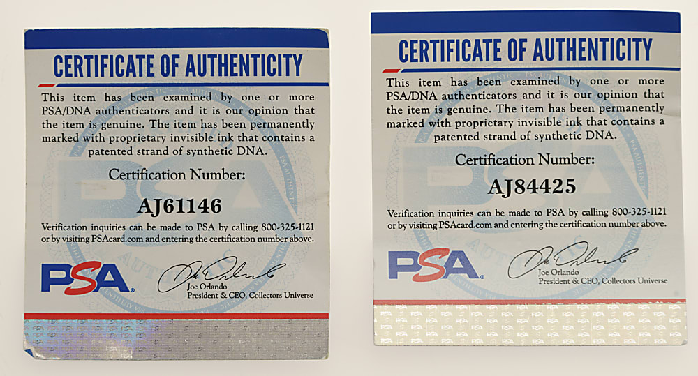Hall of Fame and Stars Signed Golf Ball Collection (7) - PSA/DNA