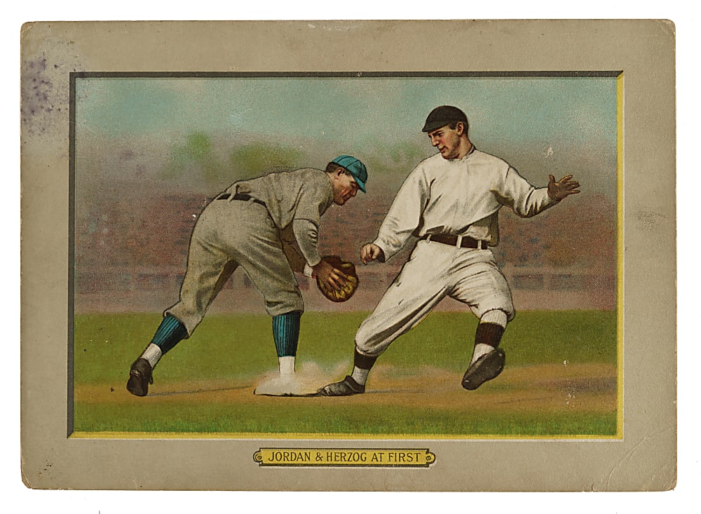 1911 T3 Turkey Red #45 Jordan & Herzog At First