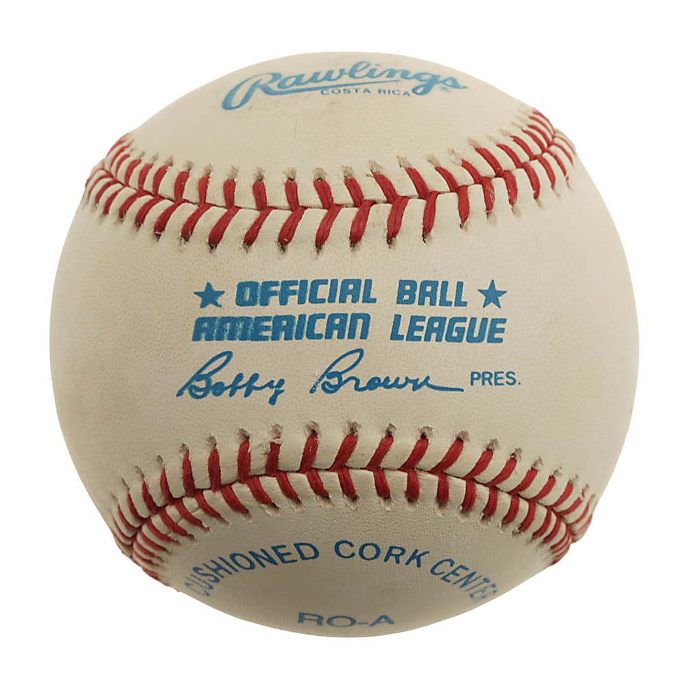 Mickey Mantle Single-Signed Baseball - JSA