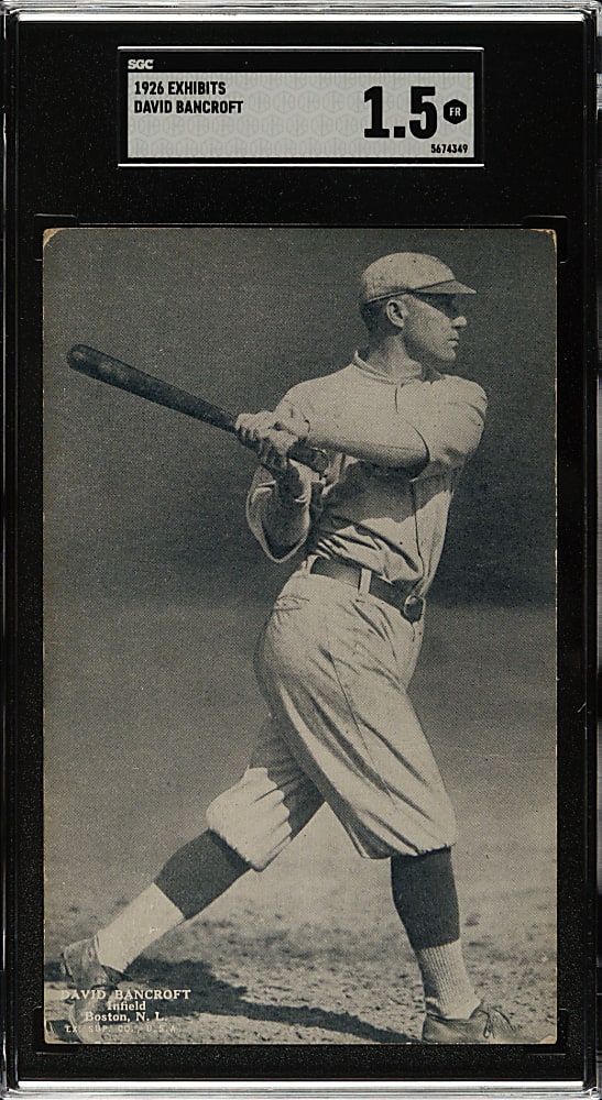 1926 Exhibits David Bancroft SGC FAIR 1.5