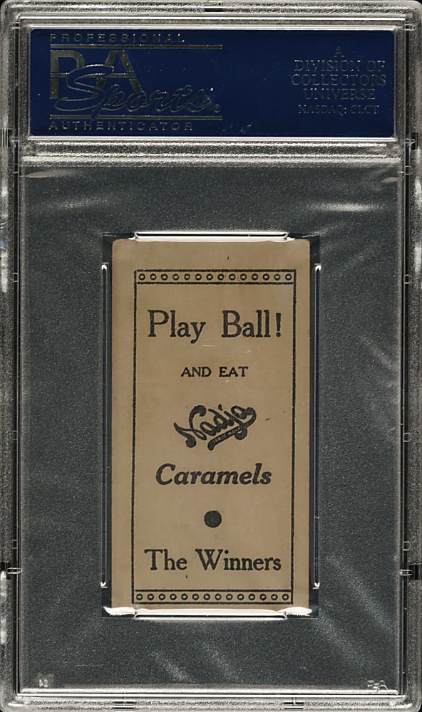 1909 E92 Nadja Caramels Harry Howell Ready To Pitch PSA VG-EX+ 4.5