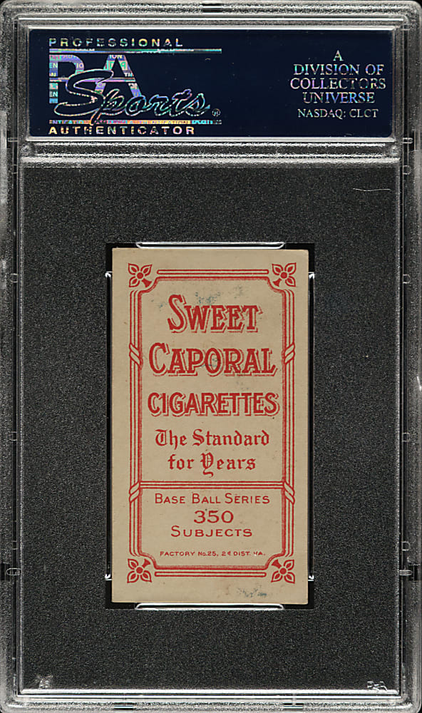 1909-1911 T206 White Border George McBride PSA VG-EX 4