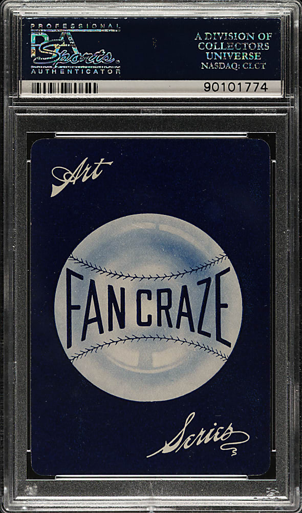 1906 Fan Craze American League Case Patten PSA MINT 9