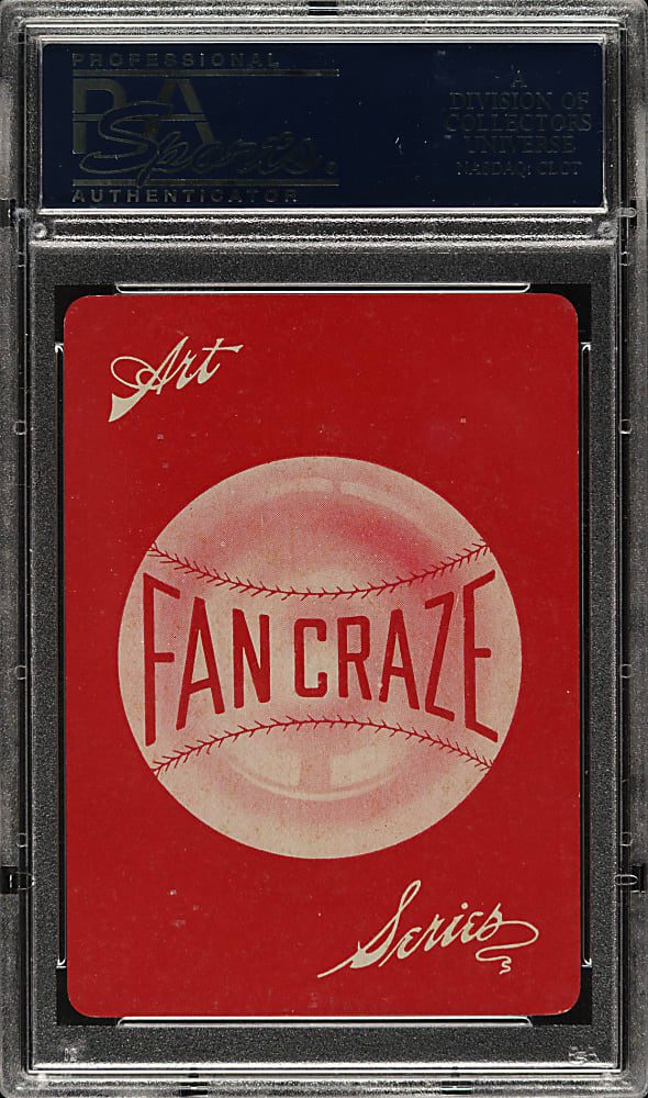 1906 Fan Craze American League Mike Donlin PSA NM 7