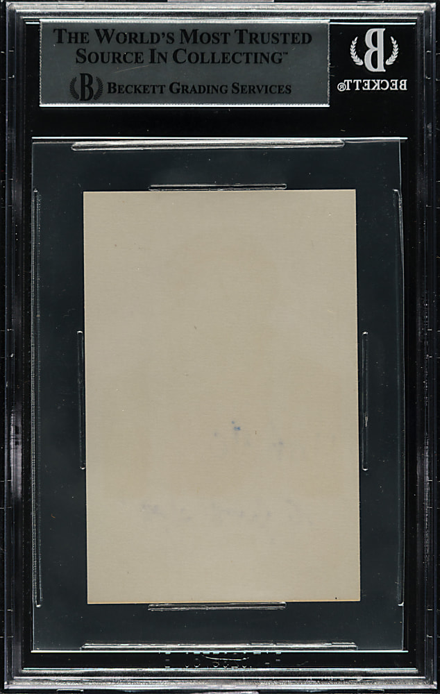 Signed 1968 Jack in the Box San Diego Rockets Elvin Hayes Rookie - Beckett