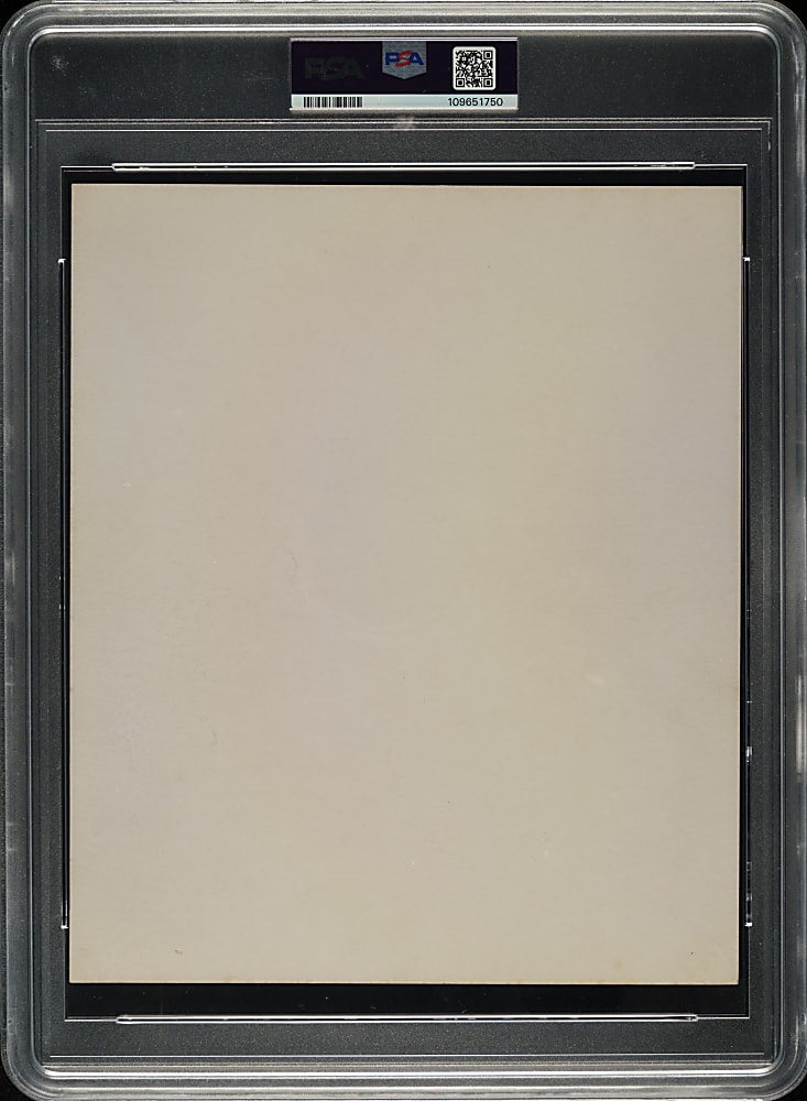 1964-1966 Rawlings Premium Photos Mickey Mantle No Undershirt PSA VG 3