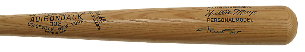 Willie Mays Signed Bat