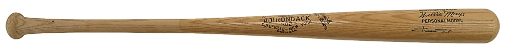 Willie Mays Signed Bat