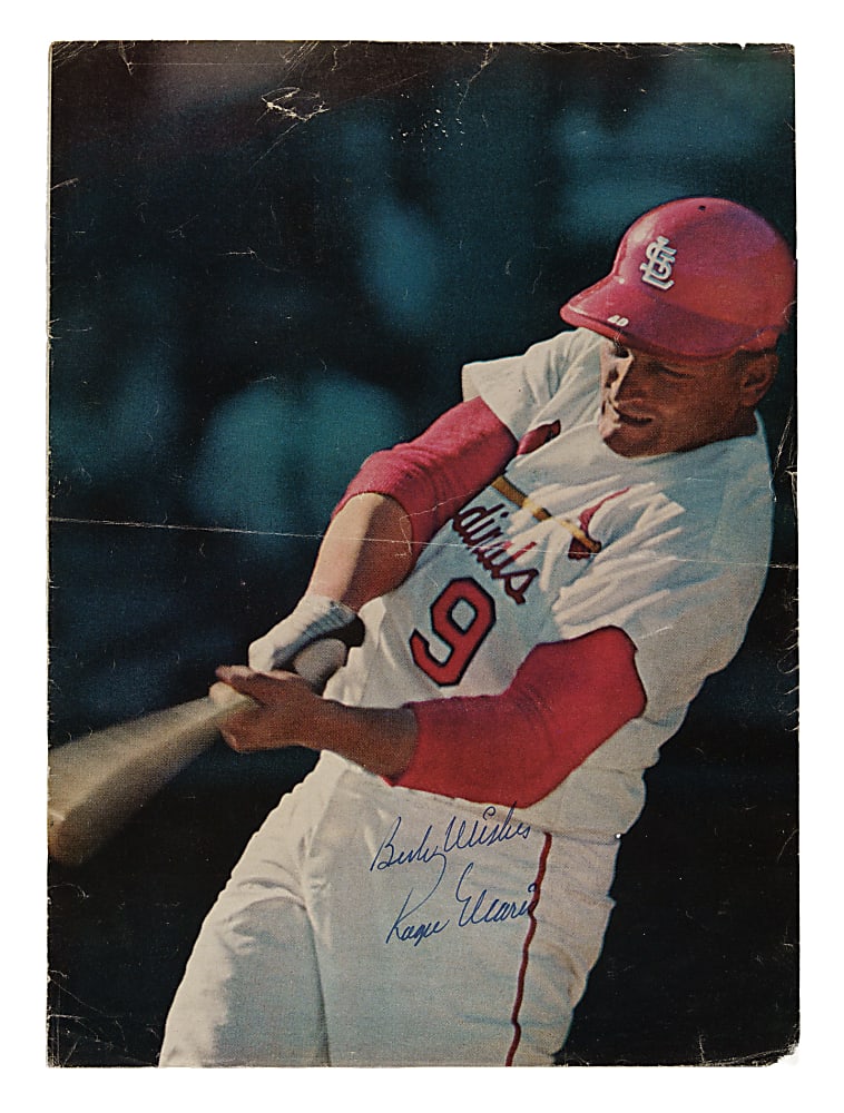 Roger Maris Signed Magazine Page - JSA