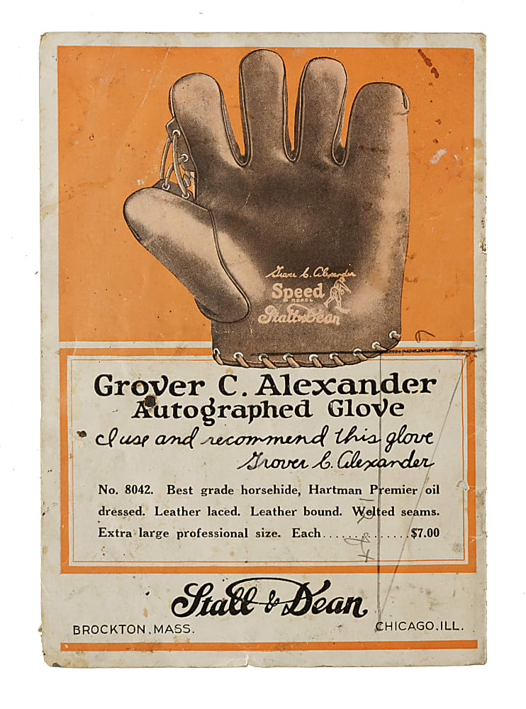 Circa 1927 "How to Pitch" by Grover Alexander Instructional Booklet