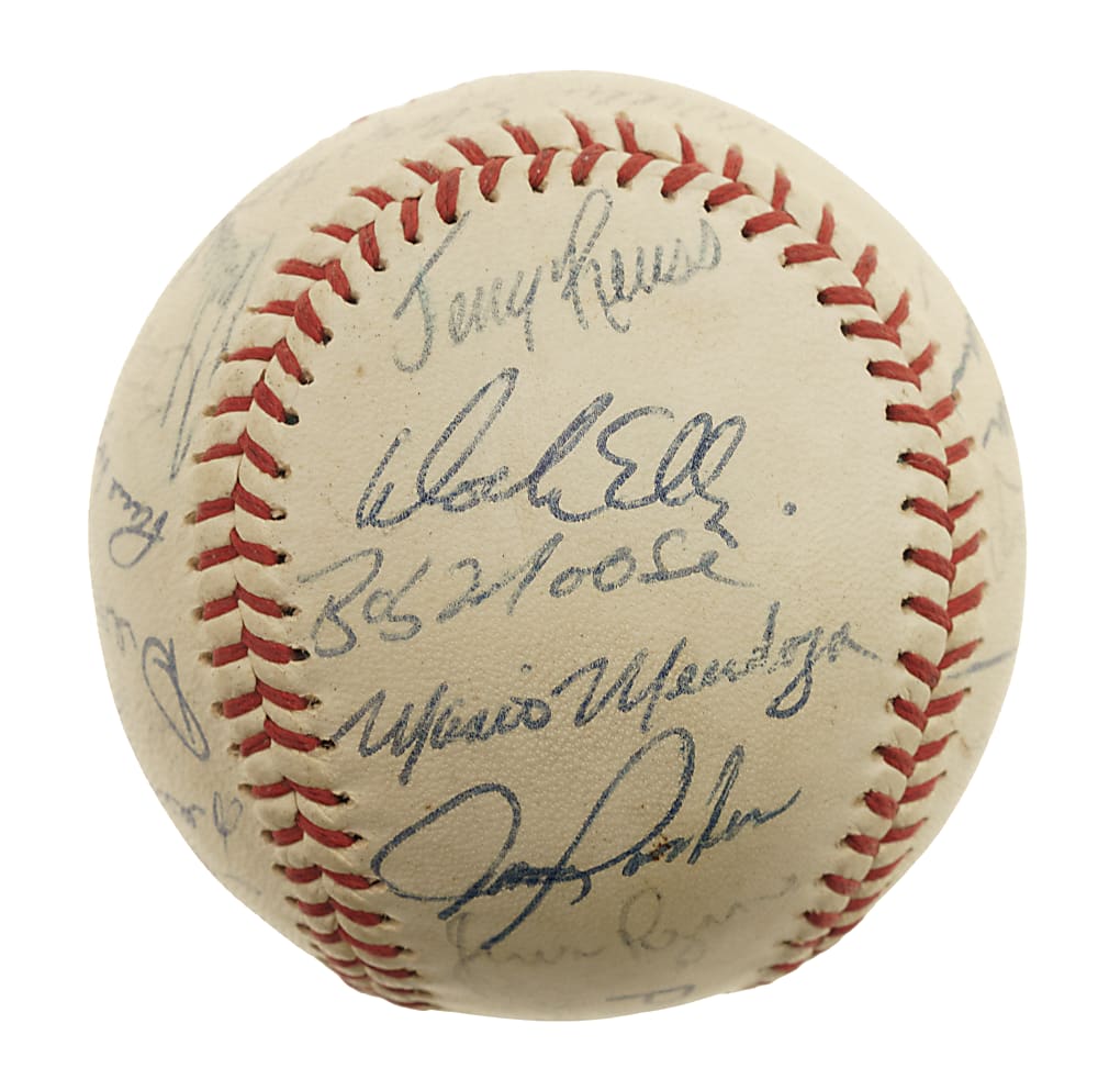 1974 Pittsburgh Pirates Team-Signed Baseball (32 Signatures) - PSA/DNA