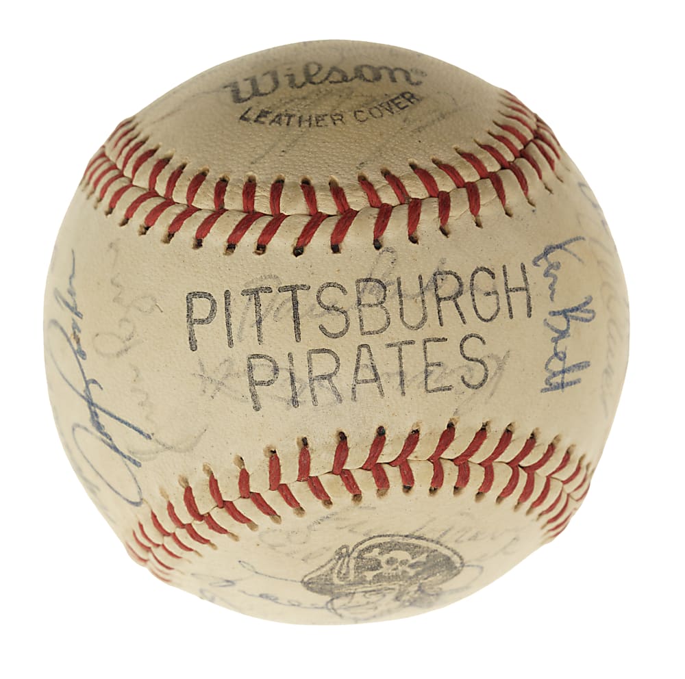 1974 Pittsburgh Pirates Team-Signed Baseball (32 Signatures) - PSA/DNA