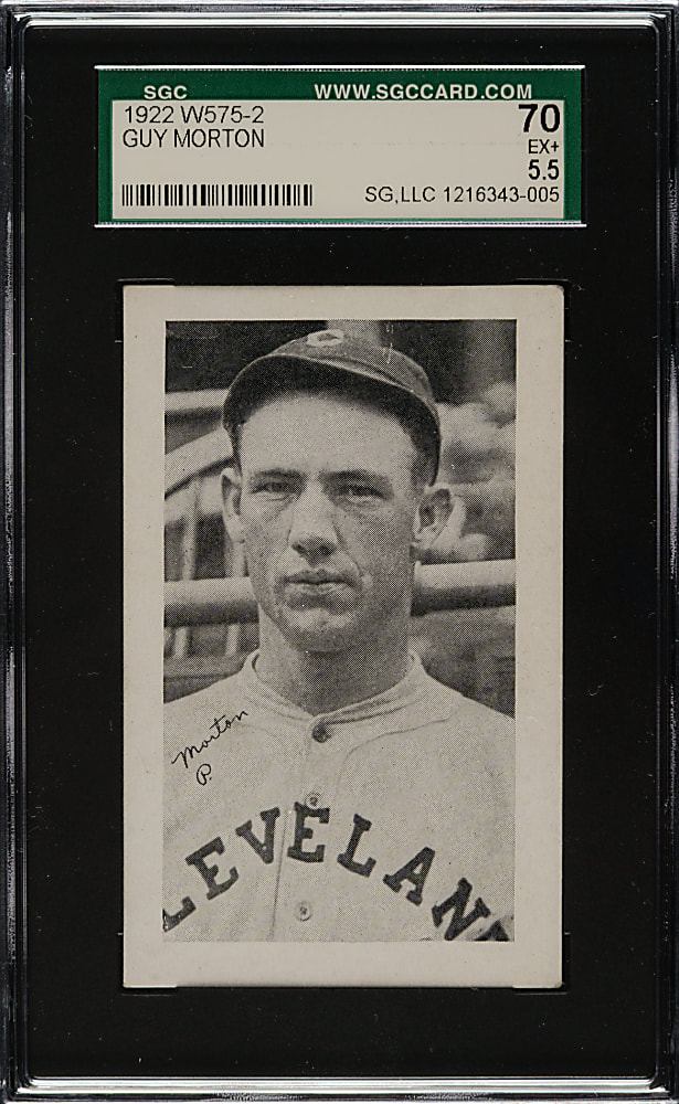 1922 W575-2 Guy Morton SGC EX+ 70
