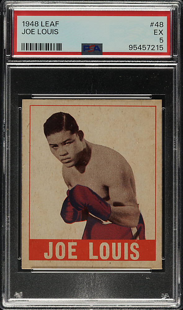 1948 Leaf Boxing #48 Joe Louis PSA EX 5