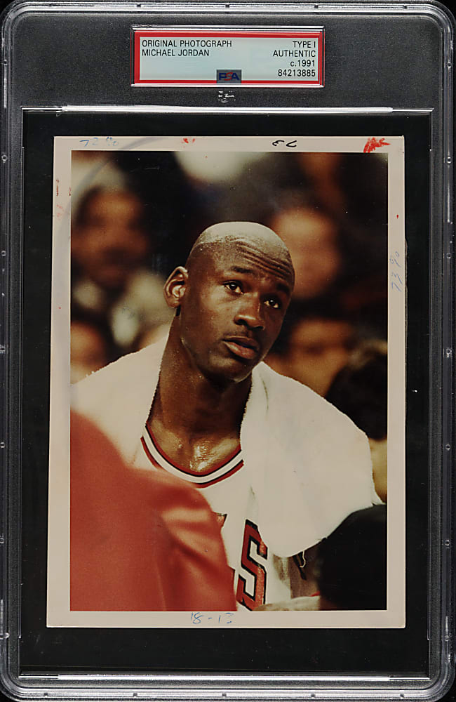 Circa 1991 Original Michael Jordan Photograph PSA/DNA Type I