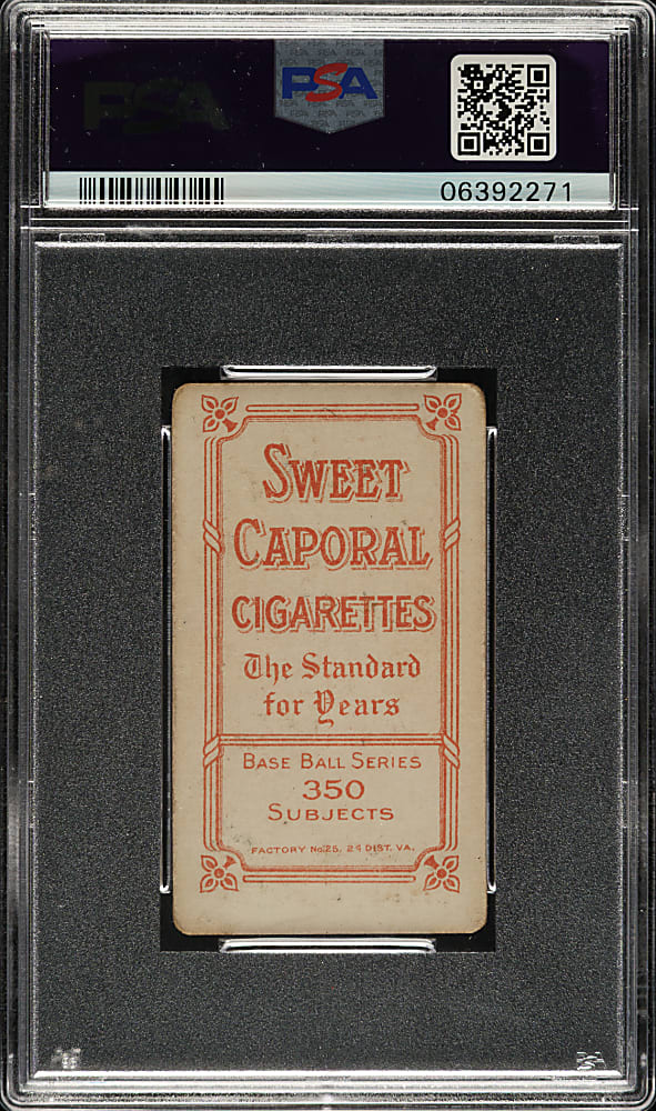 1909-1911 T206 White Border Cy Young Glove Shows PSA VG 3