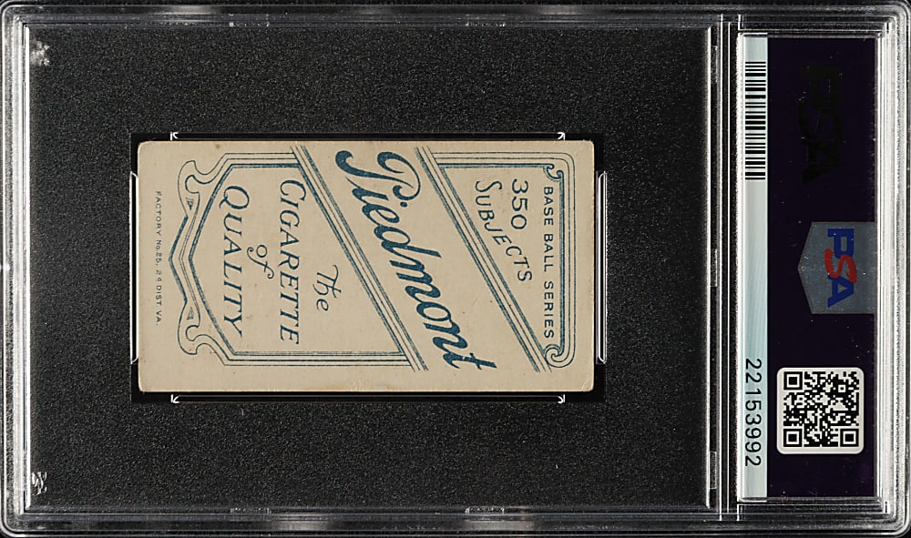 1909-1911 T206 White Border Jack Powell PSA VG-EX 4
