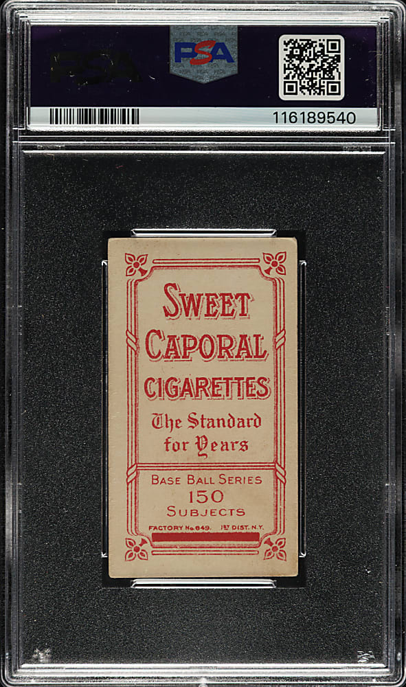 1909-1911 T206 White Border Tubby Spencer PSA VG-EX 4