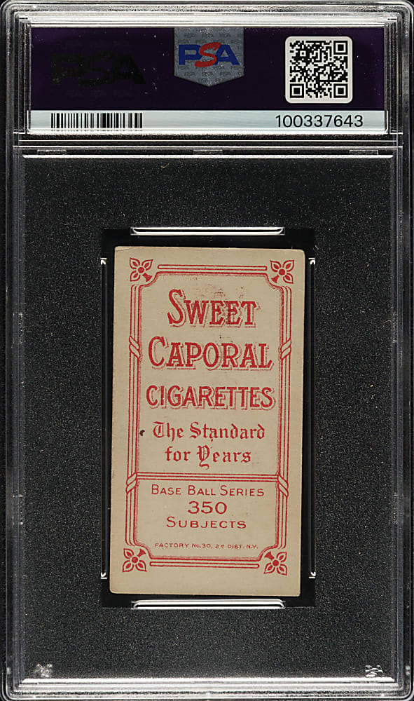 1909-1911 T206 White Border Ira Thomas PSA VG-EX 4