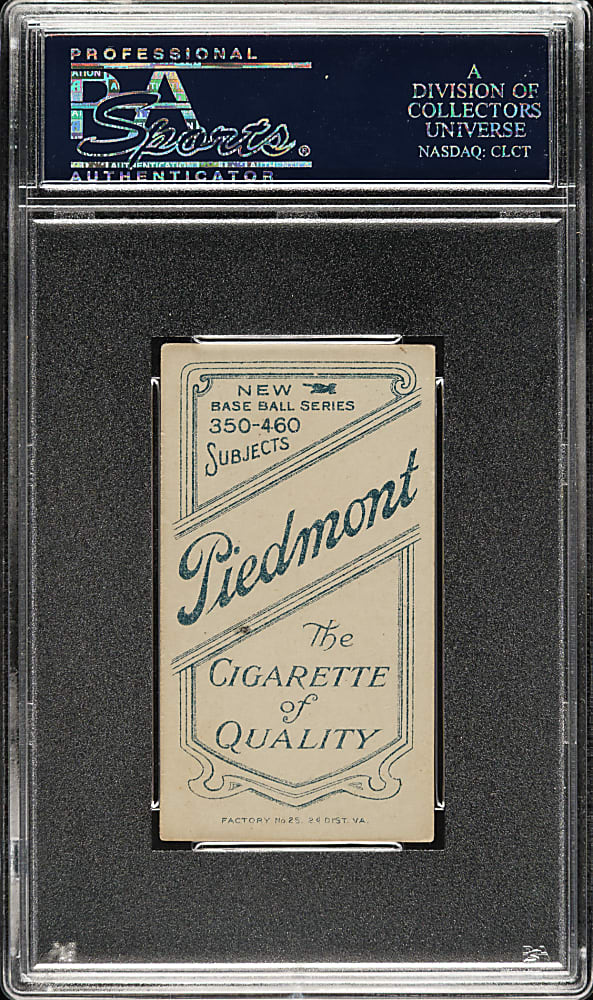 1909-1911 T206 White Border John Hummel PSA EX-MT 6