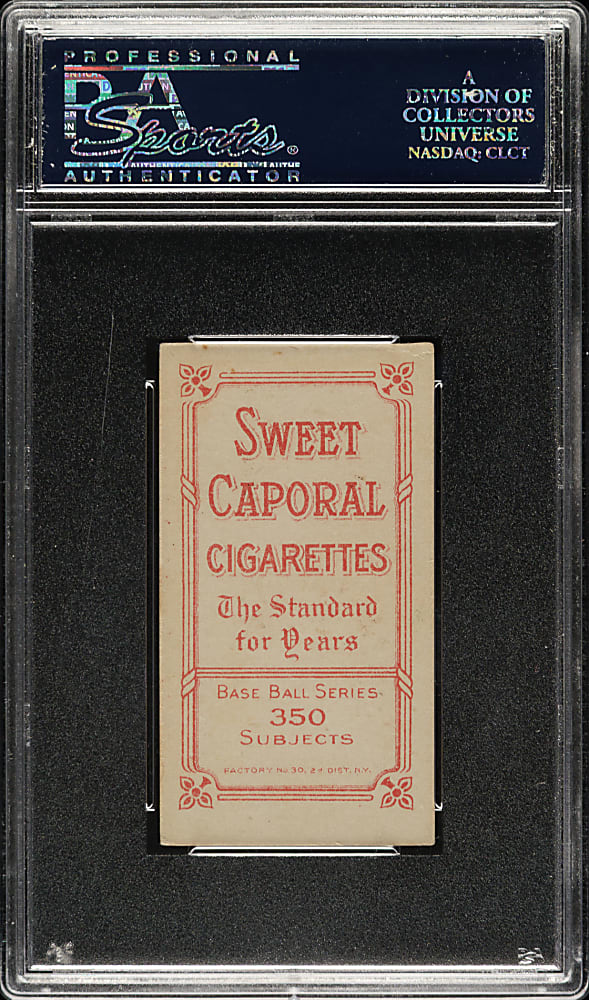 1909-1911 T206 White Border Paul Davidson PSA EX 5