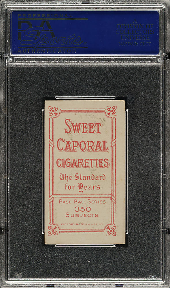 1909-1911 T206 White Border Newt Randall PSA EX 5