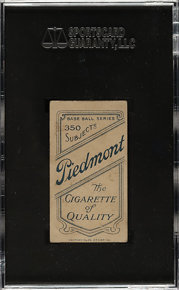 1909-1911 T206 White Border Spike Shannon SGC EX 5
