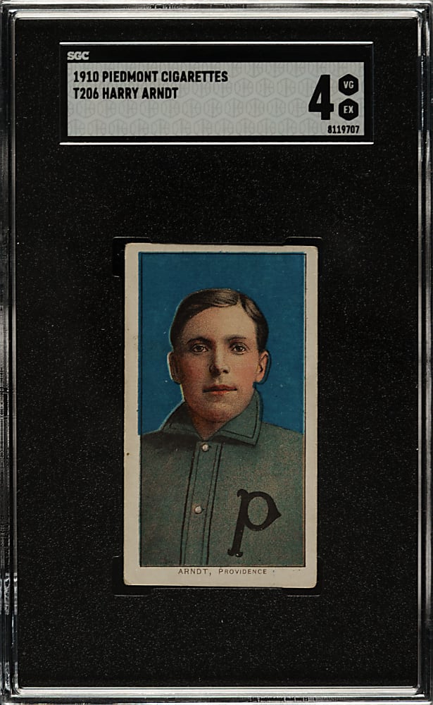 1909-1911 T206 White Border Harry Arndt SGC VG/EX 4