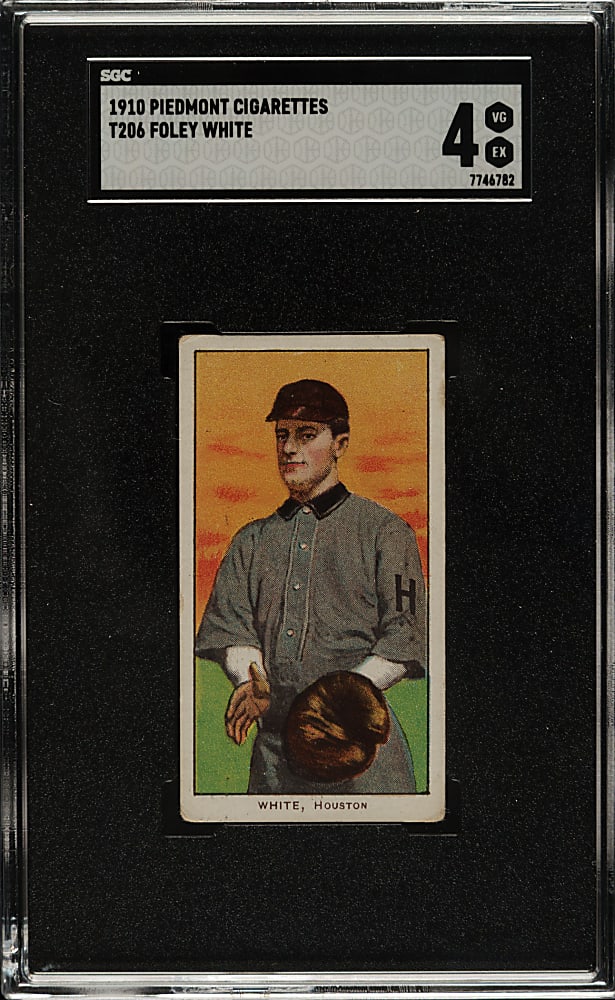 1909-1911 T206 White Border Foley White Southern Leaguer SGC VG/EX 4