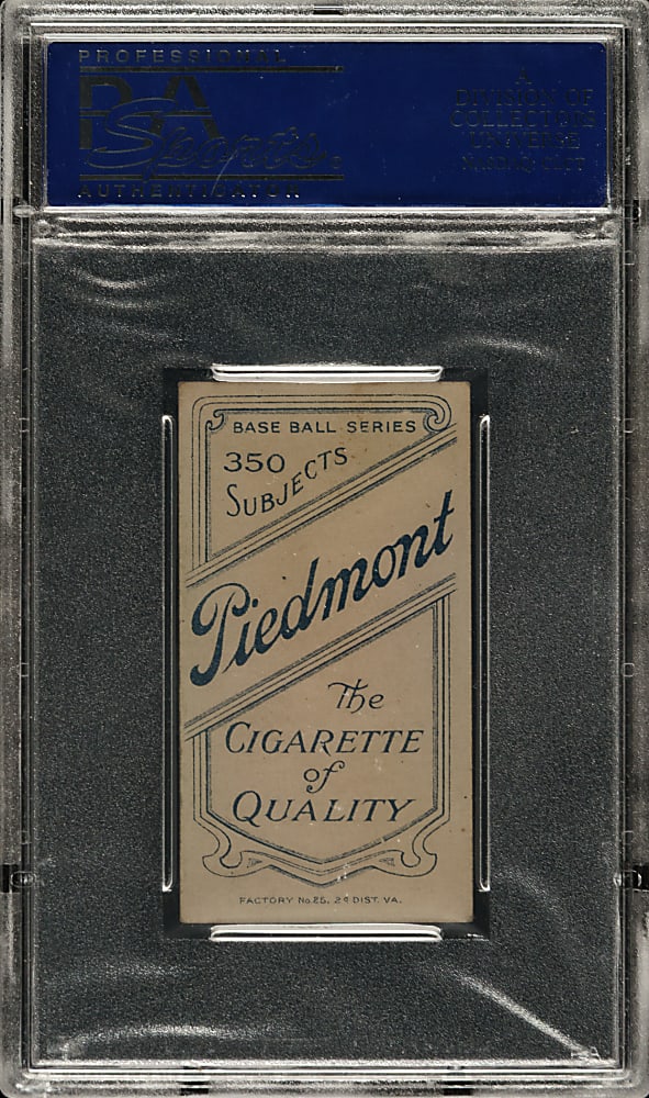 1909-1911 T206 White Border Peaches Graham PSA EX 5