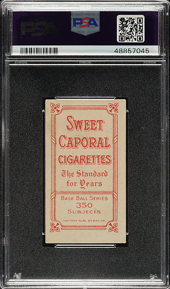 1909-1911 T206 White Border Doc Casey PSA EX 5