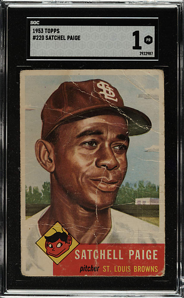 1953 Topps #220 Satchel Paige SGC POOR 1