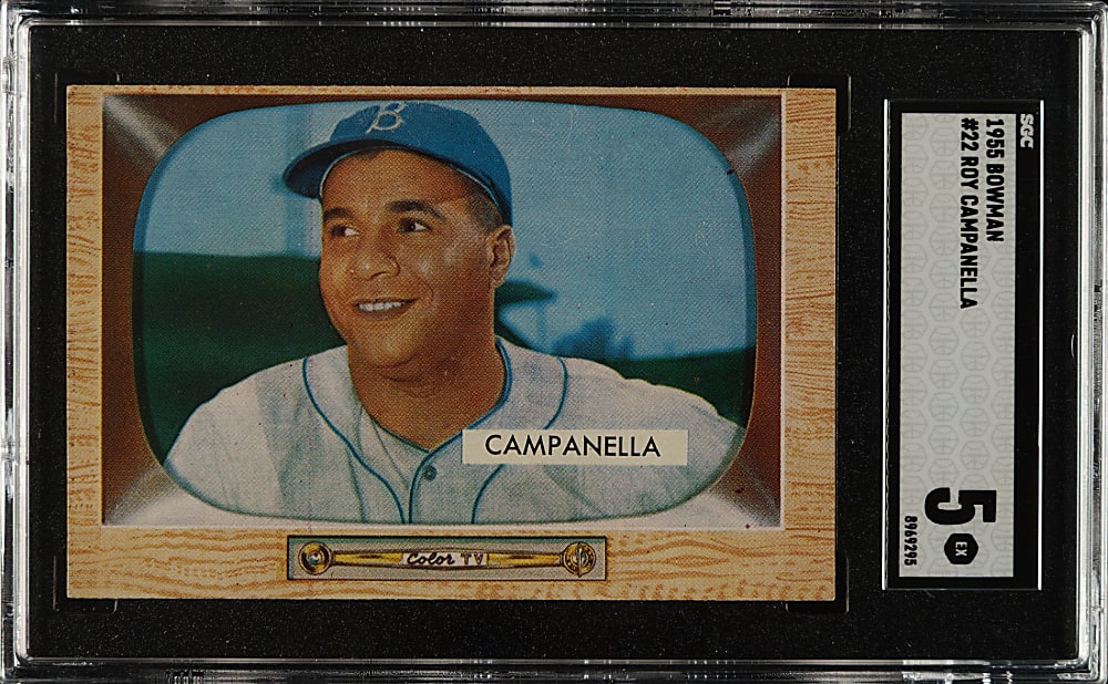 1955 Bowman #22 Roy Campanella SGC EX 5