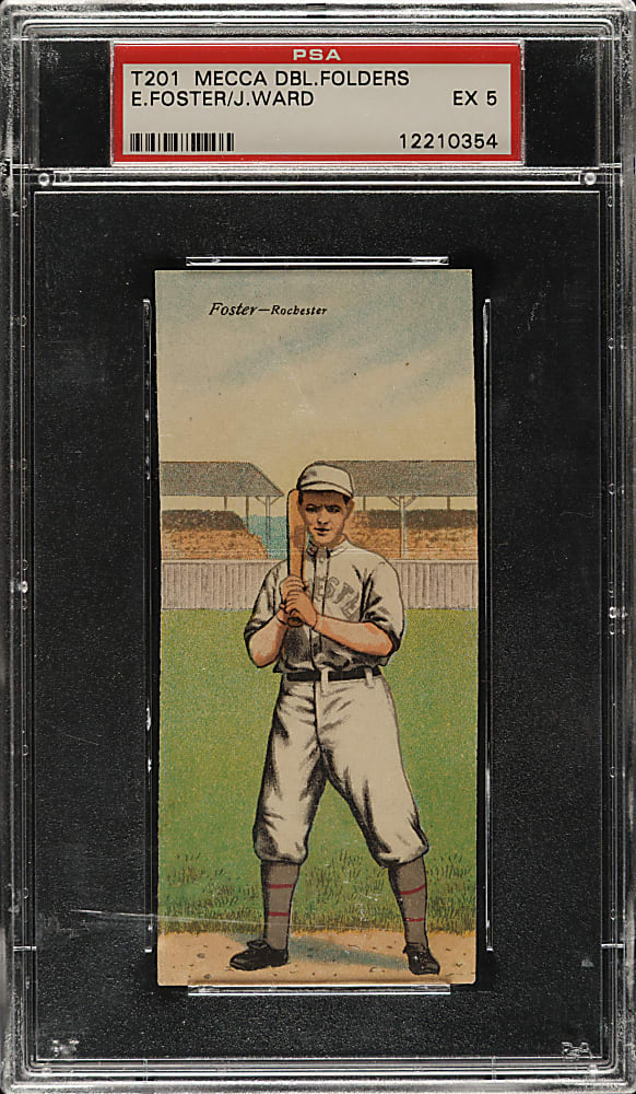 1911 T201 Mecca Double Folder Foster/Ward PSA EX 5