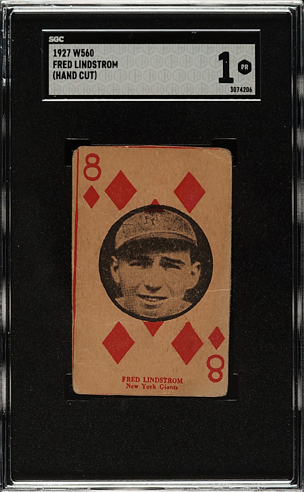 1927 W560 Fred Lindstrom SGC POOR 1