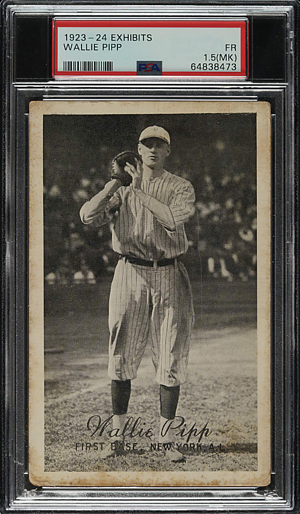 1923-1924 Exhibits Wally Pipp PSA FAIR 1.5 (MK)