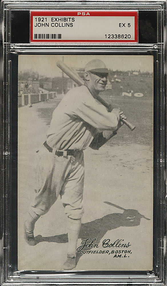 1921 Exhibits John Collins PSA EX 5