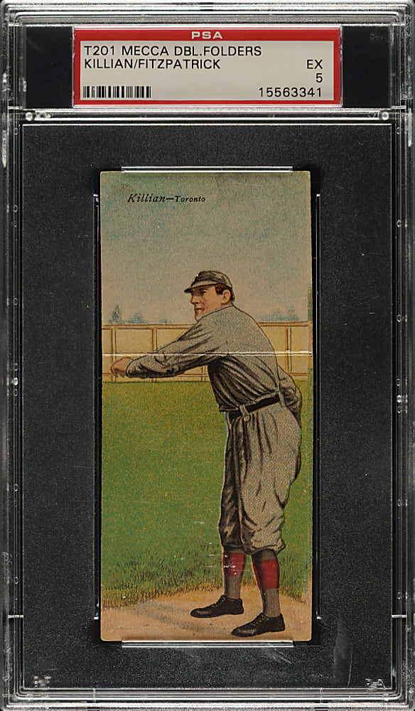 1911 T201 Mecca Double Folder Killian/Fitzpatrick PSA EX 5