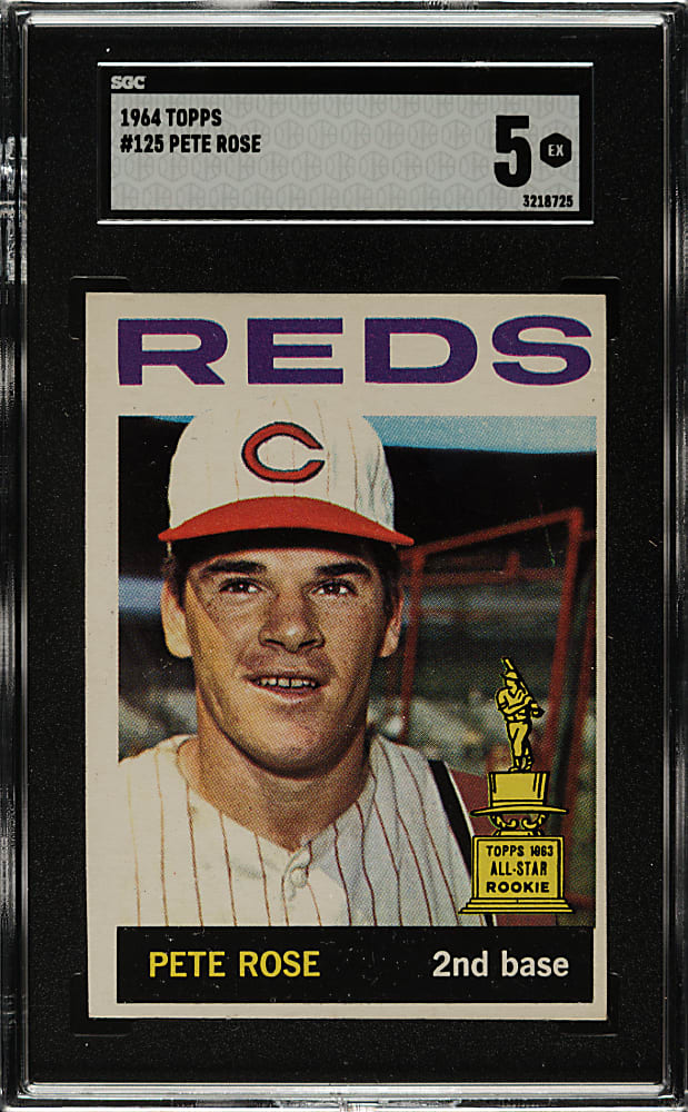 1964 Topps #125 Pete Rose SGC EX 5